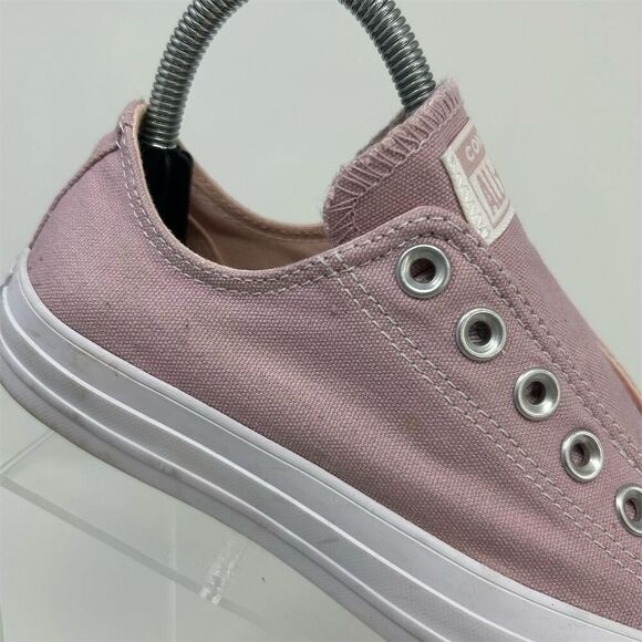 Converse Women's Slip-On Sneakers Mauve Light Pink Size 7 Casual Comfort - Picture 2 of 14
